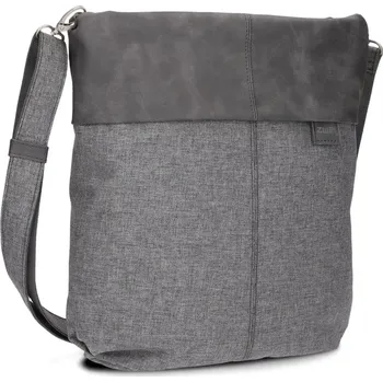 Kabelka Kabelka crossbody se dvěma popruhy Zwei OT12GRY
