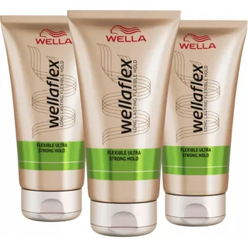 Stylingový přípravek Wellaflex Ultra Silná Fixace Gel na Vlasy 150 ml x3