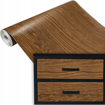 Tapeta Samolepicí Fólie Nábytková Fólie Imitace Dřeva DUB DIVOKÝ Šířka 90