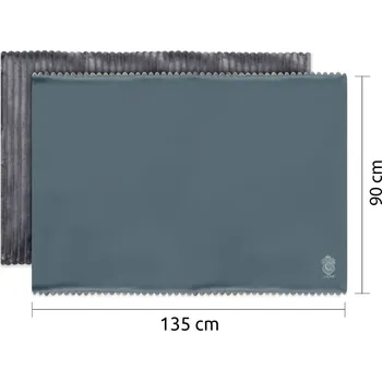 Pelíšek pro psa Carinio zelená deka pro psa 140 cm x 100 cm