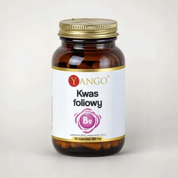 YANGO Kyselina Listová Vitamín B9 90 kapslí.
