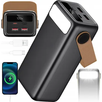 Powerbanka POWERBANKA 40000MAH 22.5W RYCHLÉ NABÍJENÍ 3 PORTY DIGITÁLNÍ DISPLEJ