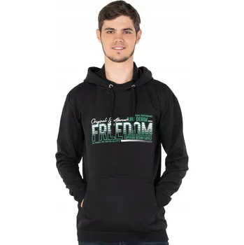 Pánská mikina Pánská teplá sportovní Tepláková Mikina 100% bavlna s kapucí 439-01 XL