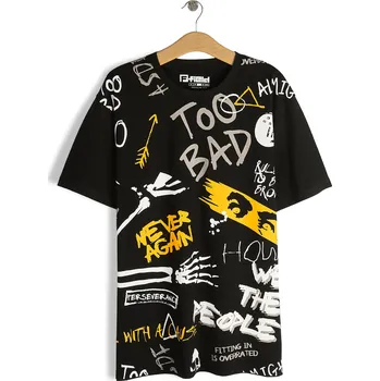 Pánské tričko GATE Bavlněné tričko s potiskem S 125-0397/89