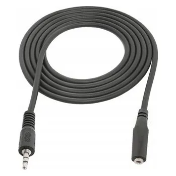 Elektrická zásuvka KAB14.50 Prodlužovací kabel JACK 3.5 stereo (zástrčka - zásuvka) - 5 m