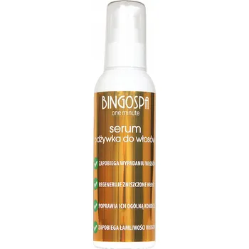 Vlasová regenerace BINGOSPA Jednominutové sérum 150 g arganový kondicionér na vlasy