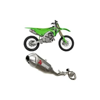 Výfuk pro motocykl Výfukový systém Akrapovič Evolution Line Titanium Full System Kawasaki KX450 24-26