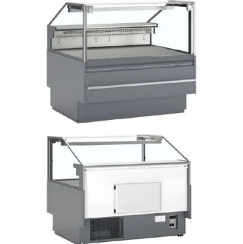 TEFCOLD SOCA12590A AKCE - Chladicí obslužný pult, š. 130 cm | ventilovaný, šedý