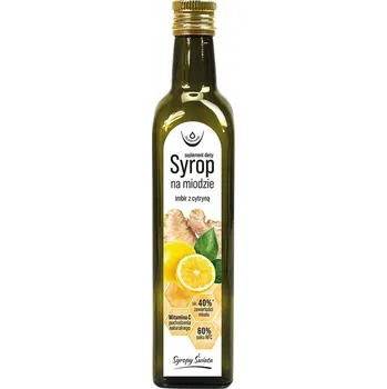 Sirup Sirup na medu Zázvor s citronem, 250 ml, OLEOFARM