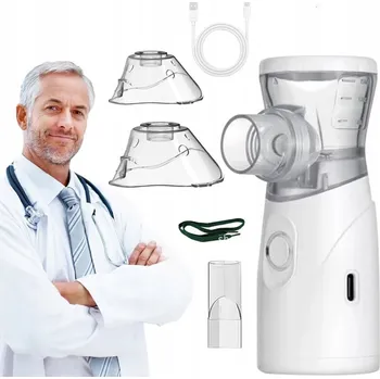 IP kamera PŘENOSNÝ SÍŤOVÝ INHALÁTOR NEBULIZÁTOR TICHÝ + Masky + USB