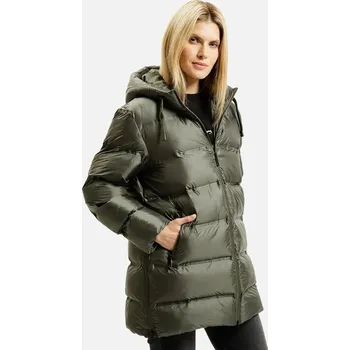 Dámský kabát Dámská bunda Cross Jeans Jacket 81285-027 Green Velikost: M