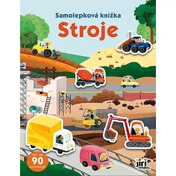 Samolepková knižka Stroje Kniha