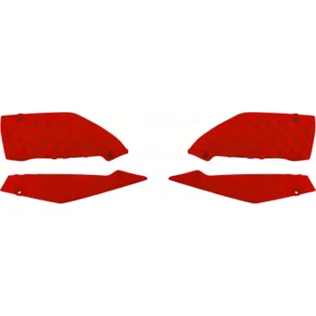 Motocyklový chránič Acerbis náhradní plasty k chráničům páček X-ULTIMATE bez montážního kitu červená