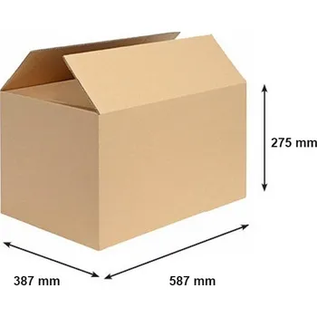 Kartonové krabice 587x387x275 mm 5VVL