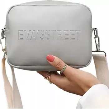 Kabelka Dámská kabelka z ekologické kůže na rameno ŠEDÁ prostorná (✅ Vyrobena z vysoce kvalitní ekologické kůže ✅ Nastavitelný ramenní popruh ✅ Zavírání na zip ✅ Zpevněný základ ✅ Malá, ale přitom prostorná! ✅ Ideální ke každému outfitu ➡️SPECIFIKACE ✔️ Barva: Še