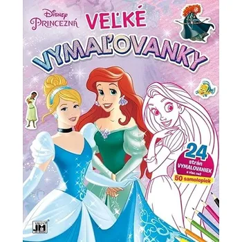 Veľké maľovanky Princezné Kniha