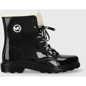 Dívčí holínky Dětské holínky Michael Kors černá barva MK100772 99X, EUR 37