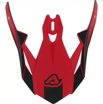 Helma na motorku Acerbis kšilt přilby Acerbis TRACK 22-6, TRACK 22-6 MIPS černá/červená