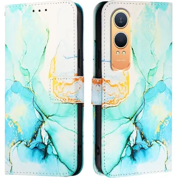 Pouzdro na tablet VSECHNONAMOBIL 83635 ART MARBLE Peněženkový kryt pro OnePlus Nord CE 4Lite 5G GREEN