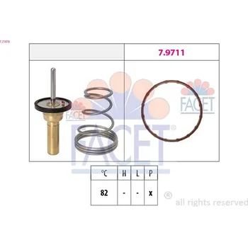 Automobilové těsnění Termostat, chladivo FACET 7.7978