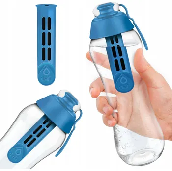 Láhev Filtrační láhev na vodu Dafi Soft 500 ml + 1 filtr, modrá