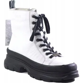 Dámská zimní obuv Dámské kotníkové boty Goe na platformě, velikost 38