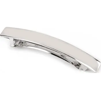 Francouzská spona do vlasů Balení: 1 ks, Varianta: 1 stříbrná - 8596475601962