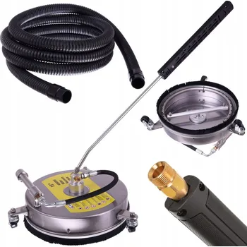 Příslušenství pro vysokotlaký čistič T-Racer čistič ploch s odsáváním vody pro vysokotlaké myčky KRANZLE M22, 275 bar, 15"