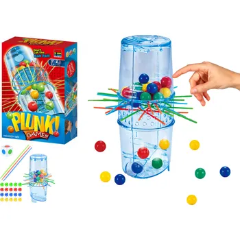 Desková hra Mamido Dovednostní hra padající kuličky věž s tyčkami