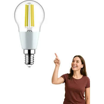 Žárovka LED žárovka koule E14 G45 2W neutrální bílá FILAMENT 79014 Rabalux