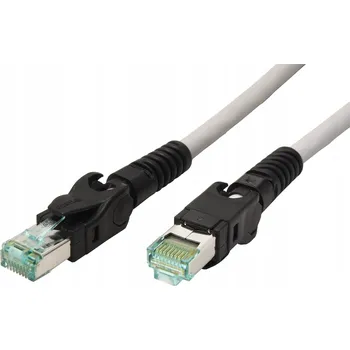 Síťový kabel Patchcord S/FTP Cat6a RJ45 / RJ45 2 m šedý