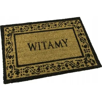 Hotová gumová kokosová rohožka 40 x 60 cm