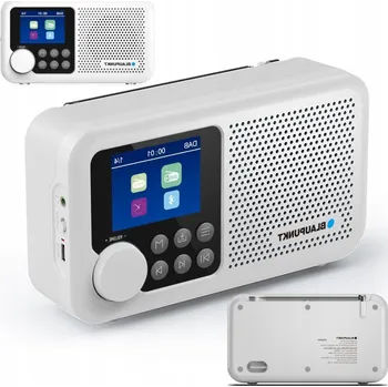 Radiopřijímač Síťové/bateriové rádio DAB+, FM Blaupunkt DAB DR8WH bílé