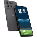 Motorola Moto G15 Power 8+256GB DS GSM tel. Gravity Grey (Vegan Leather) Šedá