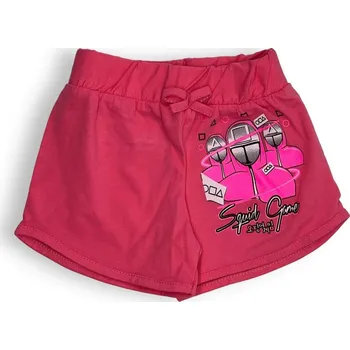 Zeyrek Dívčí kraťasy Squid game 01 Barva: Růžová, Velikost: 116