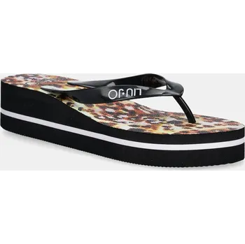 Dámské žabky Žabky Liu Jo dámské, hnědá barva, na platformě, VA5188 E1005 VA5188.E1005 88X, EUR 40