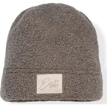 Čepice ESITO | Zimní čepice Teddy fleece double Brown - hnědá / 38