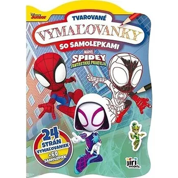 Tvarované maľovanky Spidey Kniha