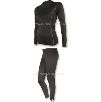 Set dámského termoprádla SENSOR MERINO W set dl.rukáv+nohav. černá Velikost: S