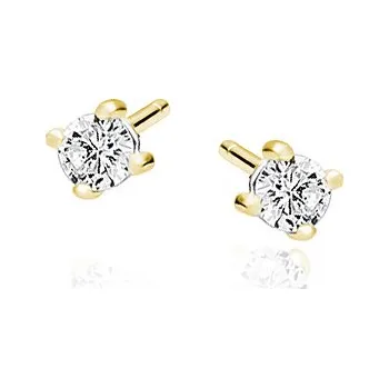 Náušnice Pozlacené náušnice JOANNA 3 mm Ag 925/1000