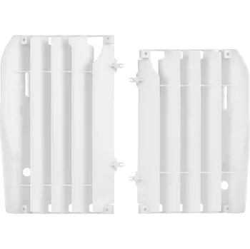 sada mřížka chladiče Polisport pro CRF 450 09-12 bílé bílá