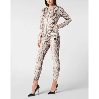 Pánské oblečení PHILIPP PLEIN Mikina 27893 Béžová Regular Fit XS