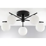 Jupiter 2049 - Přisazený lustr PRATO 5xG9/14W/230V černá/bílá