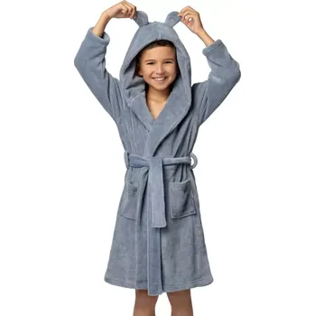 Dámský župan Chlapecký soft župan Bear blue ENVIE