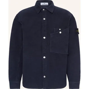 Pánská košile Stone Island Pánská Svrchní Košile, tmavě modrá, 46