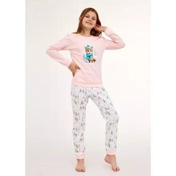 Chlapecké pyžamo Dívčí pyžamo Cornette Young Fox 592/192 velikost 158/164