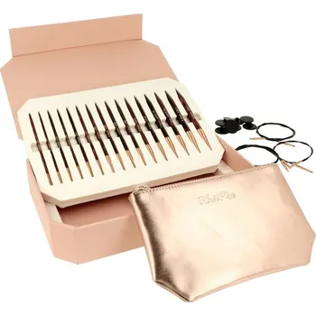 Nástroj na niť a příze Sada jehlic KnitPro Rose Deluxe Set 13cm
