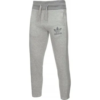 Adidas pánské tepláky AB7581 šedé, velikost S