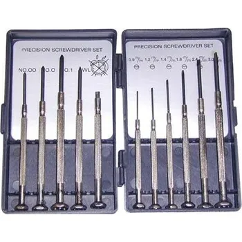 Šroubovák Šroubovák hodinářský set 11dílný