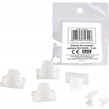 Držák pro neonové LED pásky 5 kusů Polux